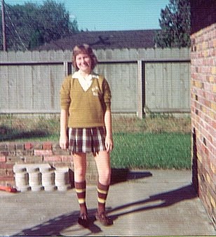 AnneMarie in school uniform